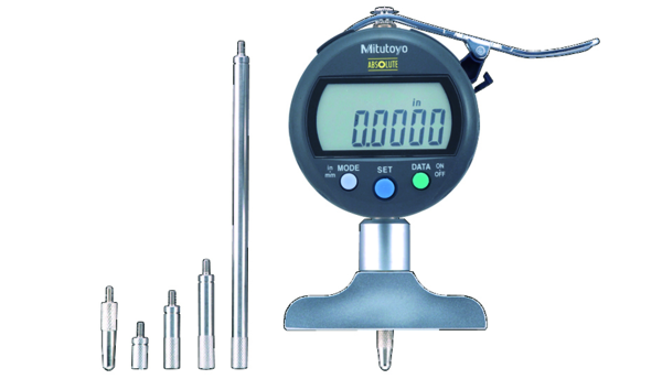 Mitutoyo ABSOLUTE Digimatic Depth Gage, 0-8