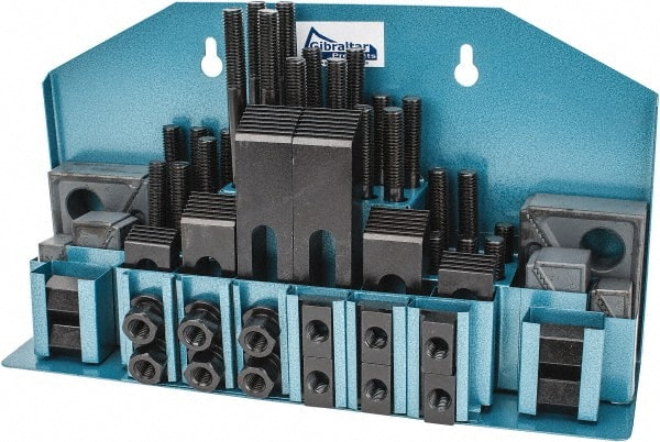 Gibraltar 52 Piece Fixturing Step Block & Clamp Set with 25mm Step