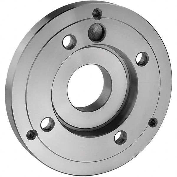 Hertel Lathe Chuck Adapter Back Plates, Nominal Chuck Size: 10