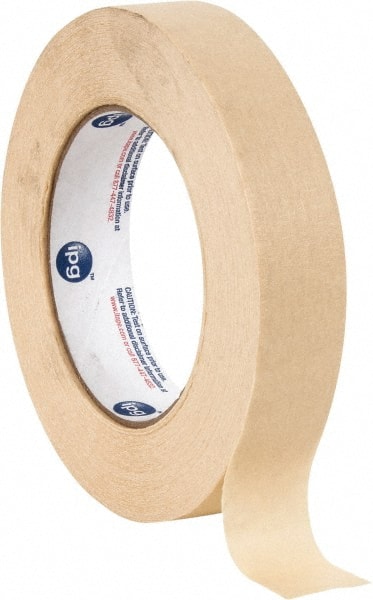 Intertape 1 Wide x 180 ft. Long x 6 mil Tan Paper Masking Tape Rubber  Adhesive, 23 Lb/In Tensile Strength, Series 519 73858 - 53475497 - Penn  Tool Co., Inc