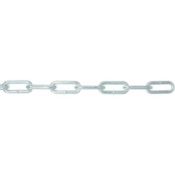 The Mibro Group Coil Chain Straight Link Zinc 2/0 x 98 ft. 519182