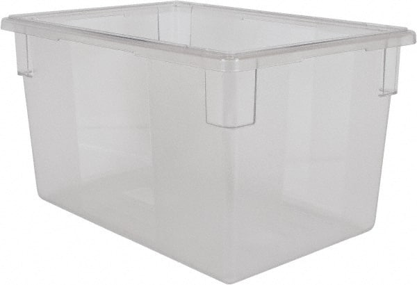 Rubbermaid FG330100CLR 18 x 26 x 15 Clear Plastic Food Box 