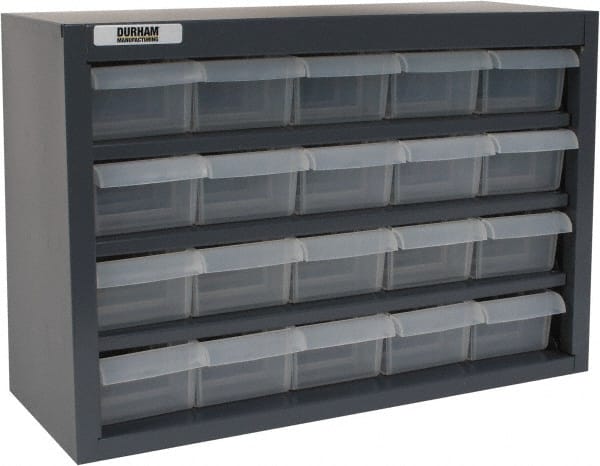 Durham 016-95 20 Plastic Drawer Cabinet