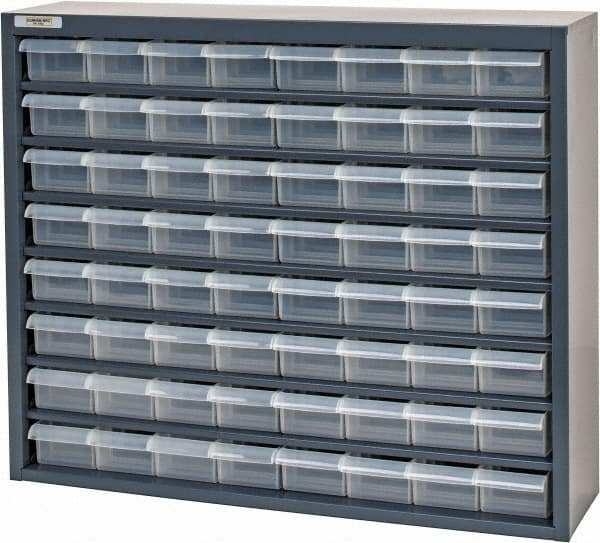 Durham 64 Drawer, Small Parts Steel Storage Cabinet w/Plastic