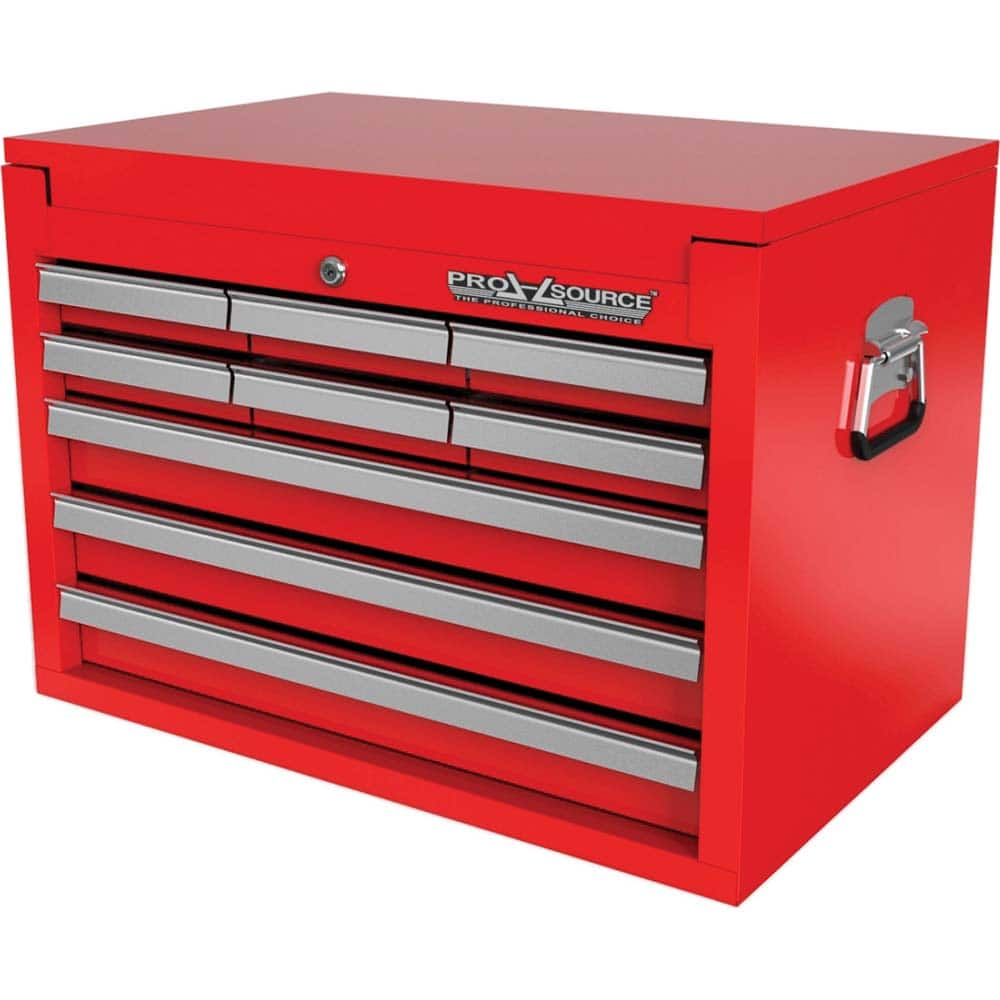 PRO-SOURCE Tool Boxes, Cases & Chests, Type: Top Tool Chest, Width Range:  24 - 47.9, Depth Range: 12 - 17.9, Height Range: 12 - 17.9, Material  Family: Metal, Drawers Range: 6 