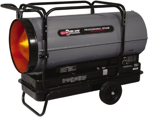 Dyna-Glo 10 to 650,000 BTU Rating, Multi-Fuel Forced Air Heater 13,500 Sq  Ft Max Heating Area, 50 Gal Capacity, Fuel with Kerosene, #1 Diesel u0026 Jet A  Fuel KFA650DGD - 53772513 - Penn Tool Co., Inc