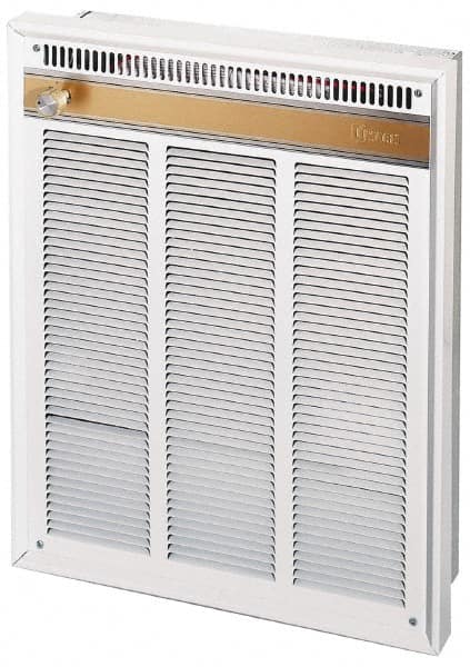 Marley 277 Volt, 3,000, 1,500 Watt, 100 CFM, 10,240 Max BTU, Commercial  Wall Heater 14-5/16 Wide x 3-7/8 Deep x 18-1/4 High CWH3307F - 07929672 -  Penn Tool Co., Inc