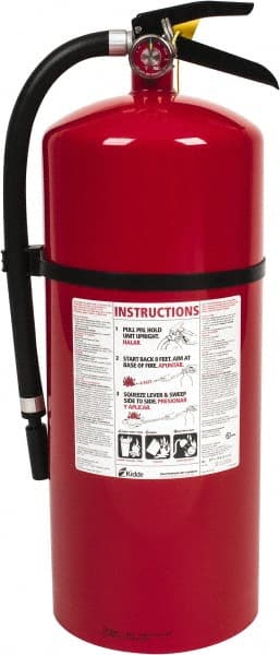 Kidde Fire Safety 18 Lb, 6-A:80-B:C Rated, Dry Chemical Fire