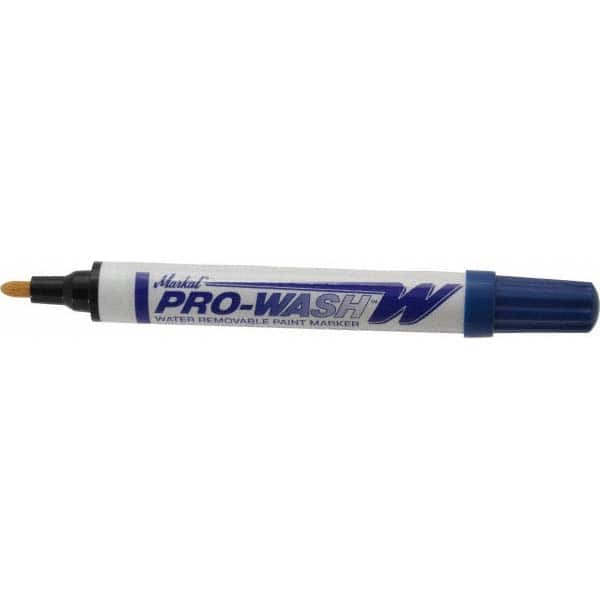 Markal Blue Oil-Based Paint Marker Fine Tip, Alcohol Base Ink