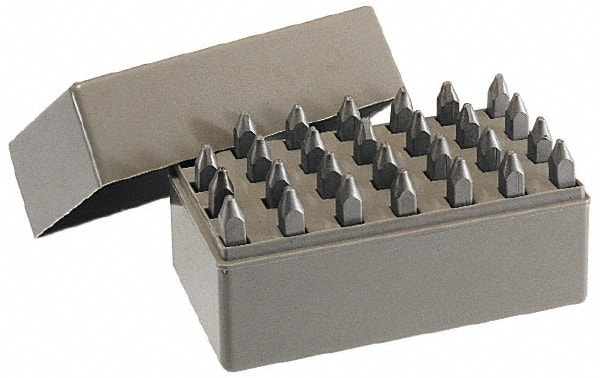 C.H. Hanson 27 Piece, 1/16 Character Steel Stamp Set Letters, Heavy Duty  20751 - 53989174 - Penn Tool Co., Inc