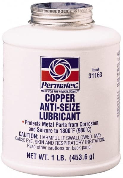 Permatex 16 oz Bottle High Temperature Anti-Seize Lubricant Copper