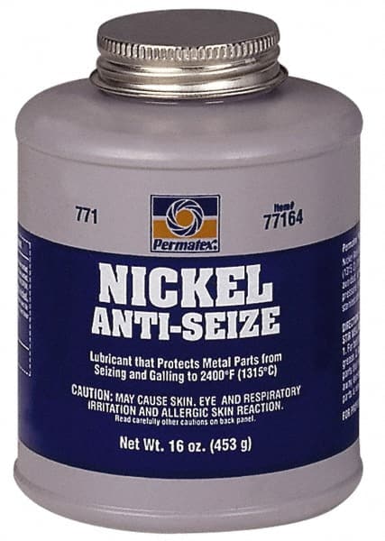 Permatex 16 oz Bottle High Temperature Anti-Seize Lubricant Nickel