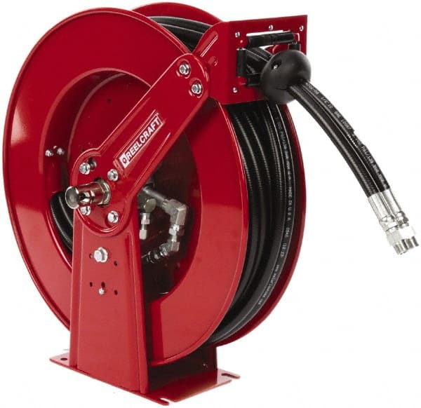Reelcraft TH88050 OMP 1/2 in. x 50 ft. Twin Hydraulic Hose Reel