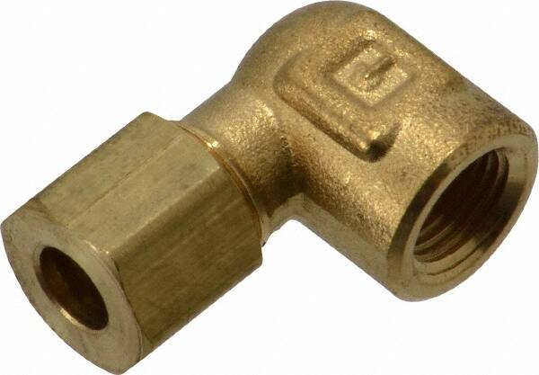 Parker Hannifin 3/8 Tube OD X 1/8-27 NPTF Brass Compression, 48% OFF