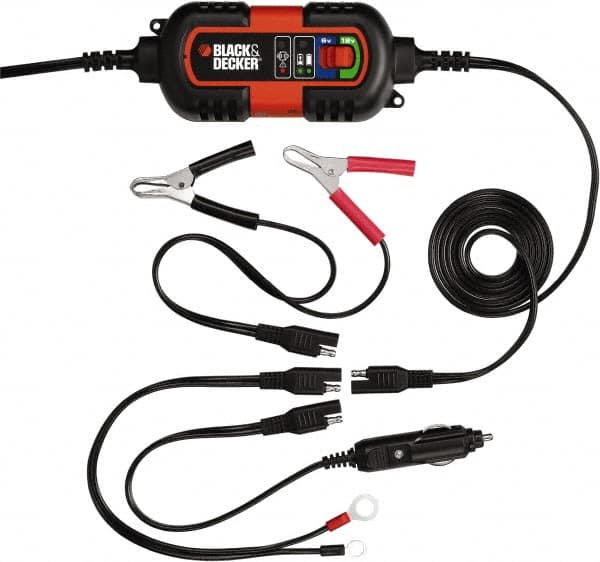 BLACK+DECKER 1.2 Amp Portable Car Battery Charger/Maintainer