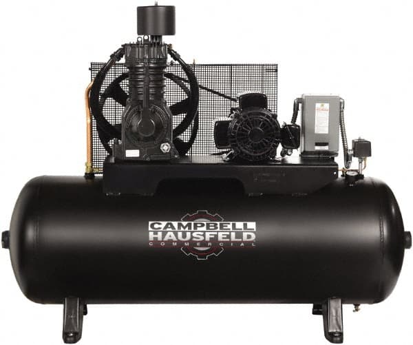 Campbell Hausfeld 7.5 hp 80 Gal Stationary Electric Horizontal Air