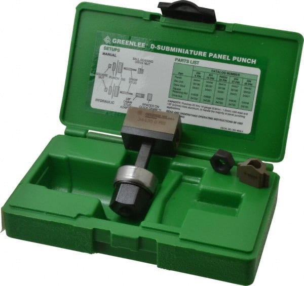 Greenlee 0.787 Inch Hole Length x 0.982 Inch Wide, Pin