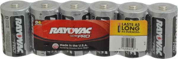 Rayovac Alkaline D Batteries (6 Pack)