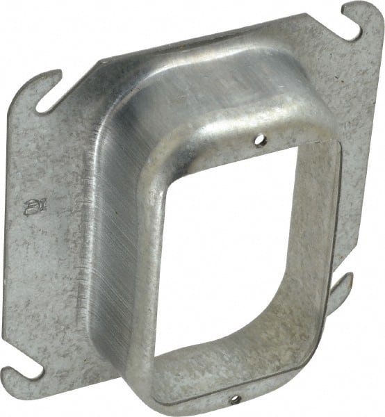 Raco Plaster Ring, 4 X 4 In, Length: 0.5