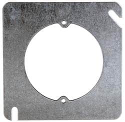 Crouse-Hinds Steel Electrical Box Square Cover TP474 - 05235163