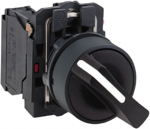 Schneider Electric 22mm Mount Hole, 3 Position, Handle Operated