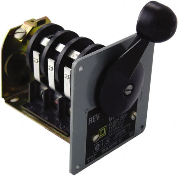 Portion Control　12インチシングル Square D 250 VDC, 600 VAC Input Volt, Reversing, Drum Switch CSA