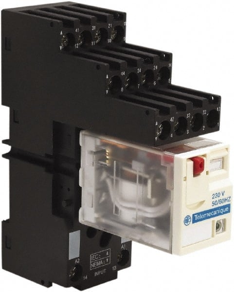 Square D 11 Pins, 250 Volt, 5 and 10 Amp, 3PDT, Ice Cube Relay