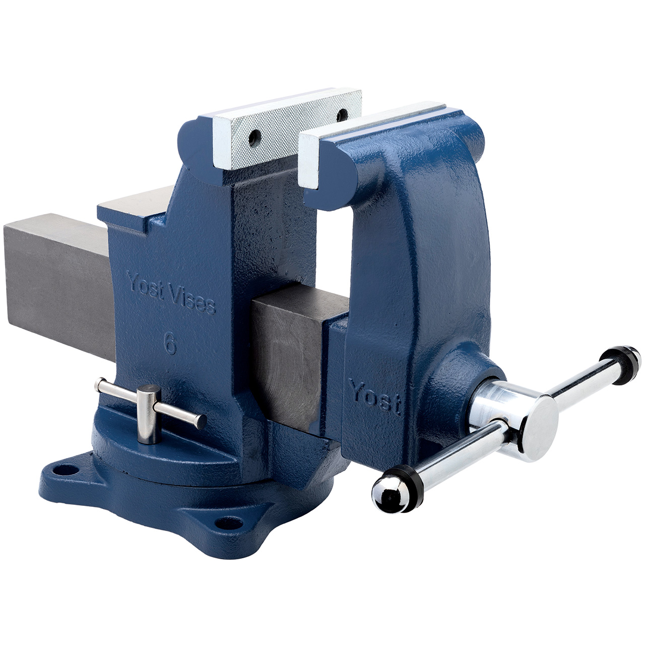 Yost Model 206 6 Inch Heavy Duty Machinist Vise with Swivel Base