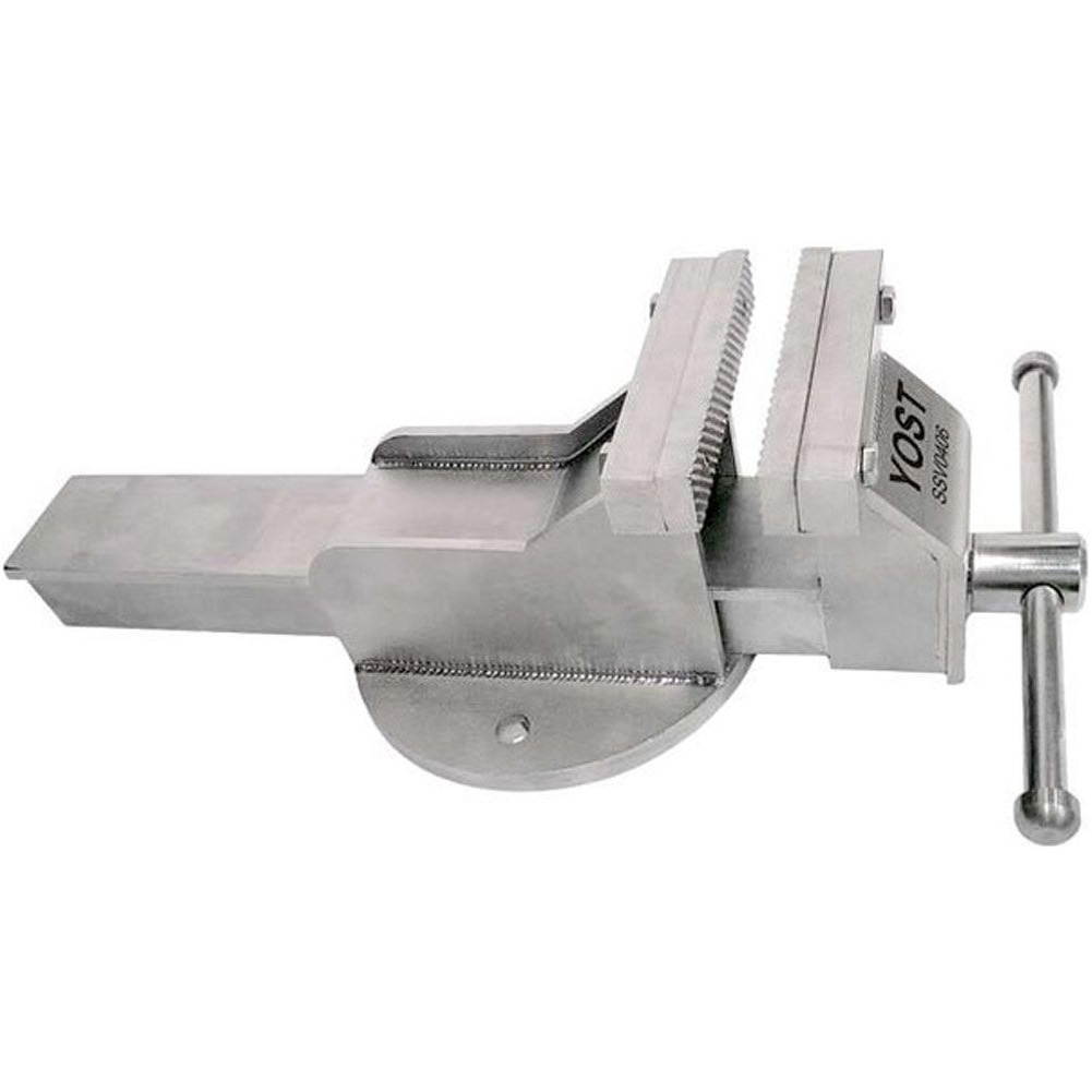 Yost Model SSV-0406N 4 Inch Stainless Steel Vise Stationary Base