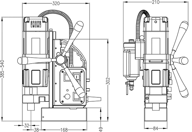 Download Industrial Drill Machine Drawing PNG Online - Creative Fabrica