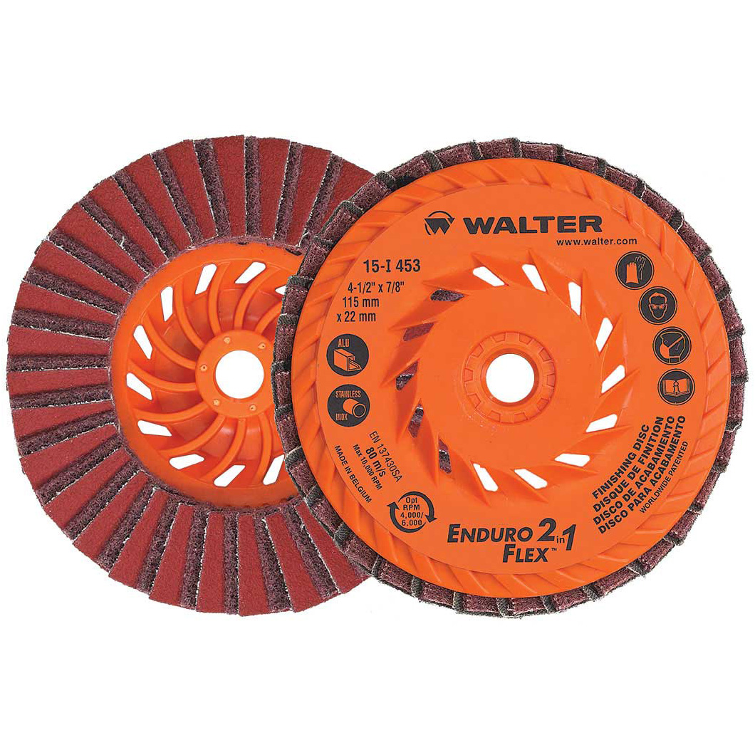 Walter Surface Technologies ENDURO-FLEX 2-in-1™ Surface Finishing