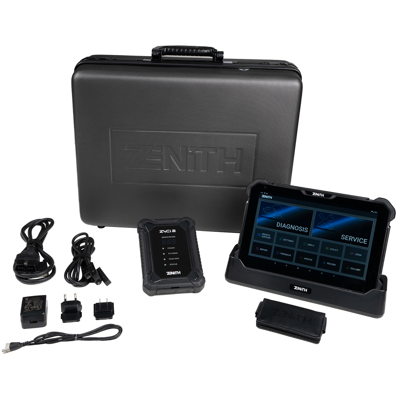 EZDS USA Zenith Z7 Automotive Diagnostic Scan Tool - EZ7KT110