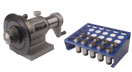 Precise 5C Indexing Spin Jig Set with 8 Piece 5C Collet Set