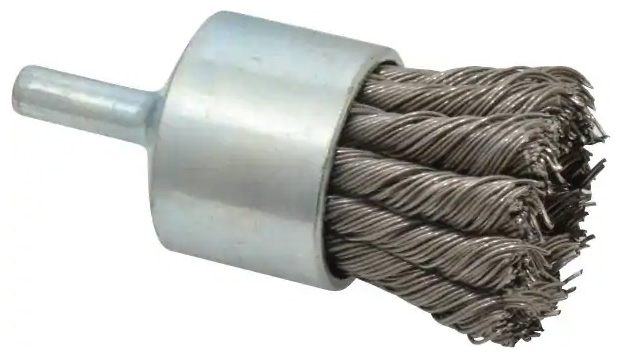 Felton Knotted Wire End Brushes - Pack Of 10 For Heavy-Duty Deburring & Cleaning