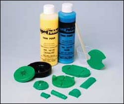 2本セット　 RIPLA(リプラ) Reprorubber Thin Pour, 130 ml Kit ( 1 Bottle Of Base
