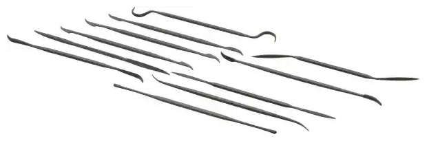 Grobet Swiss Pattern Riffler File #965 Or #533 - 6 Inch, Cut 2, Double Ended
