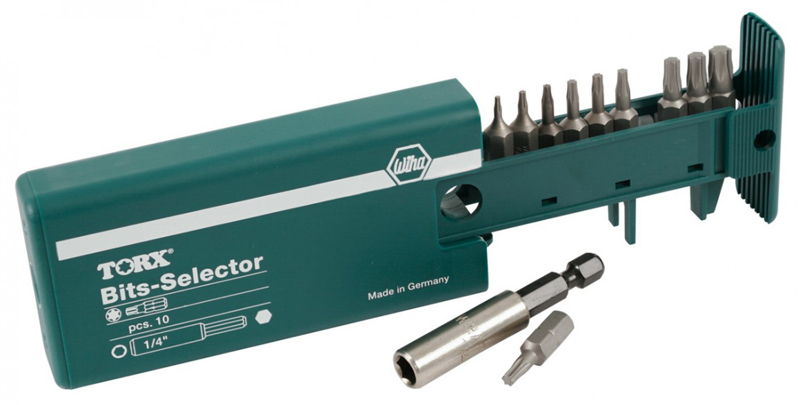 ウィッチャー Wiha Torx Bit Selector Set with Universal Magnetic Bit