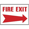 Fire & Exit Signs image