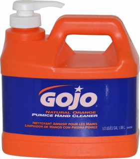 School Health GOJO Orange Hand Cleaner with Pumice - 1 Gallon