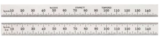 Starrett 150mm M Graduation Flexible Steel Rule C330-150| Penn Tool Co ...