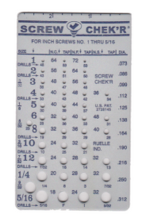 SCREW CHECKER GAGE #1-5/16 - SCG-100| Penn Tool Co., Inc