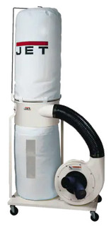 JET Vortex Cone DC-1100VX-BK Dust Collector, 1.5HP 1PH 115/230V