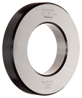 Mitutoyo Metric Steel Setting Ring, 62mm - 177-314| Penn Tool Co., Inc