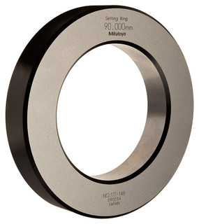 Mitutoyo Metric Steel Setting Ring, 90mm - 177-148| Penn Tool Co., Inc