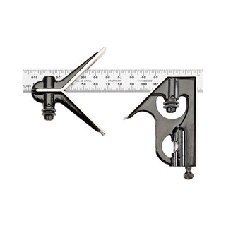16R Graduation Smooth Black Enamel Finish Starrett 33HC-18-16R Forged 18 Size 18 Size Hardened Steel Square And Center Heads With Regular Blade Combination Square 16R Graduation Smooth Black Enamel Finish Starrett 33HC-18-16R Forged 18 Size 18 Size Hardened Steel Square And Center Heads With Regular Blade Combination Square
