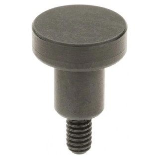 SPI Steel Flat Contact Point, #4-48 Thread, 3/8