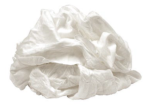 Precise Premium White T-Shirt Rags, 25 lbs. - R-NW1001-CTN| Penn Tool ...