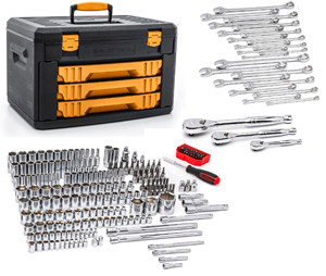 GEARWRENCH 243 Piece 6 Point Shop Socket and Tool Set - KD80966