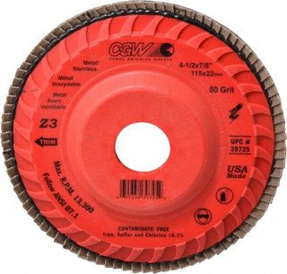 CGW Abrasives 4-1/2