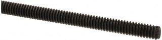 Value Collection 1/4-20 x 6 ft. Medium Carbon Steel Threaded Rod Right ...